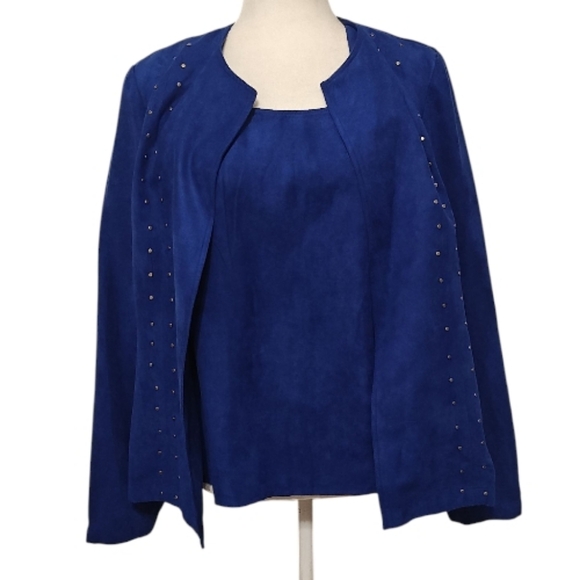 Studio I 2-piece Tank & Jacket Set - Picture 6 of 11